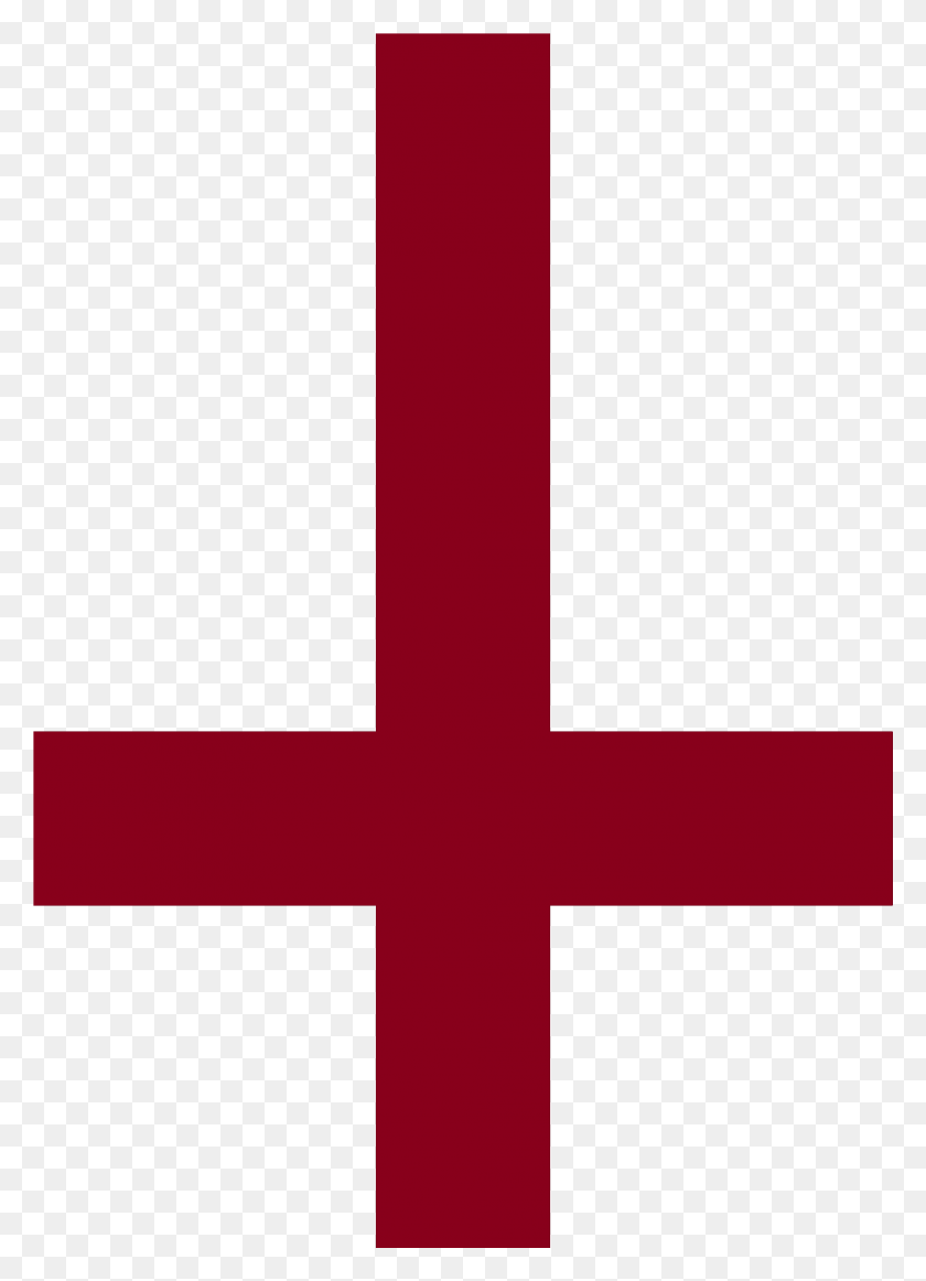 1982x2801 Die To Satan Satanic Cross Symbol, Red Cross, Logo, First Aid HD PNG Download