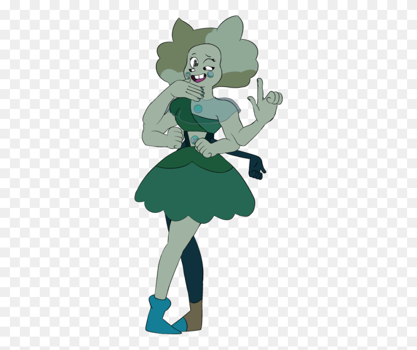 303x647 Diego Souza Can You Draw A Jade And Rhodonite Jade Fusion Steven Universe, Animal, Wildlife, Outdoors HD PNG Download