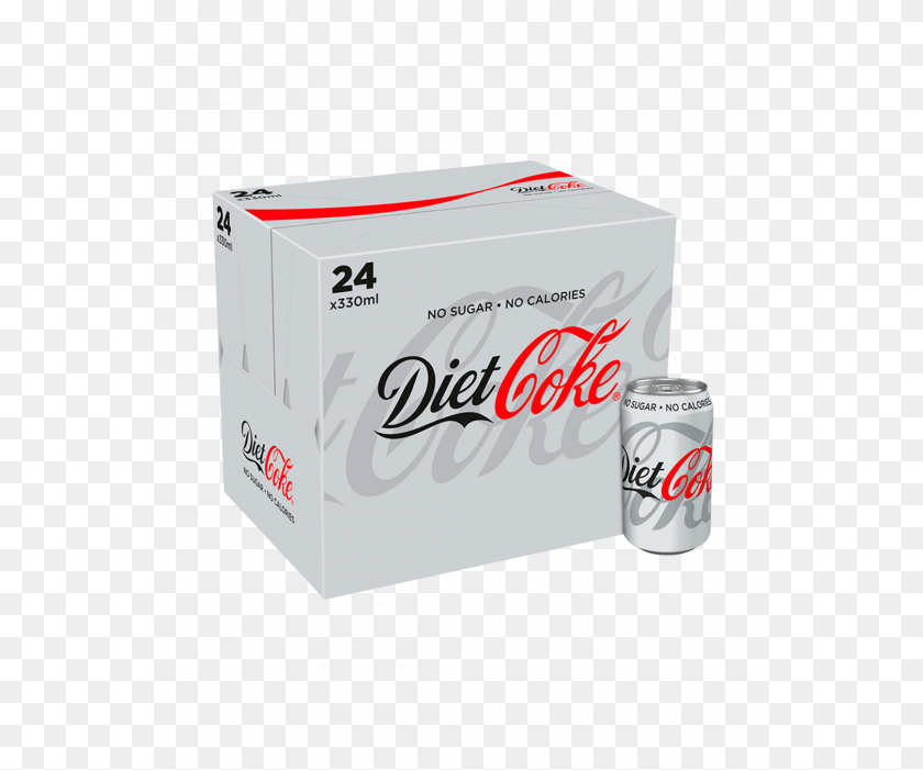Diet Coca Cola 24 X 375ml Cans Coca Cola, Beverage, Coke, Soda, Can Sticker PNG