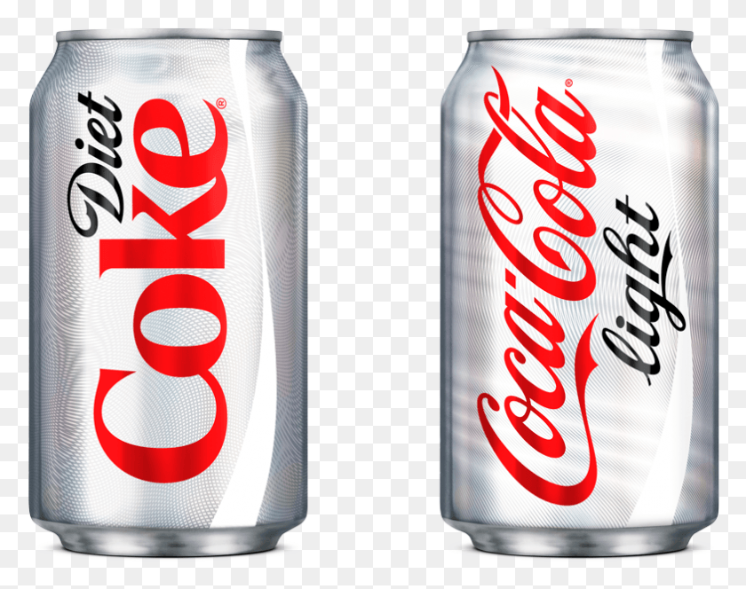 784x608 Diet Coke Is Sold In Some Areas Like The U Diet Coke And Coke Light, Soda, Beverage, Drink HD PNG Download