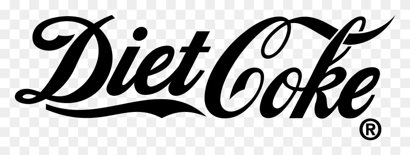 2331x771 Diet Coke Logo Transparent Coca Cola, Gray, World Of Warcraft HD PNG Download