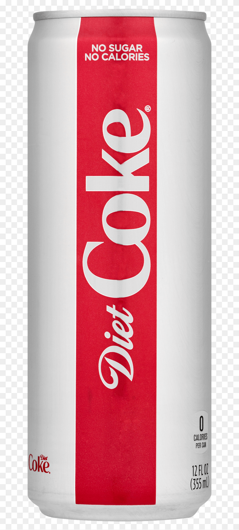 647x1801 Diet Coke Sugar Free Soda 12 Fl Diet Coke, Beverage, Drink, Coke HD PNG Download