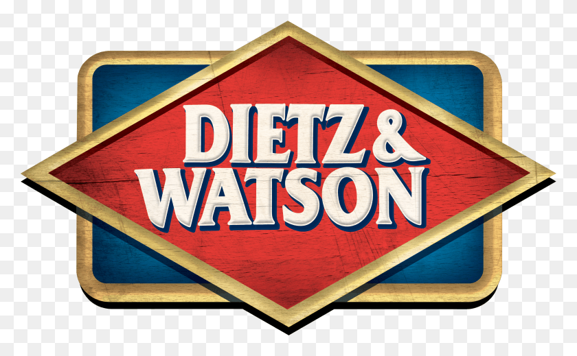 5635x3321 Dietz Amp Watson Distressed Logo HD PNG Download