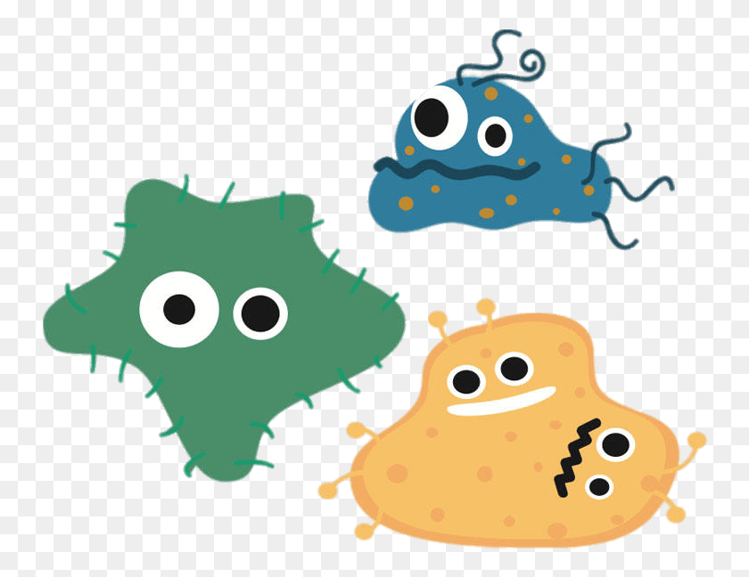 749x588 Descargar Png / Bacterias Diferentes Bacterias De Dibujos Animados Png