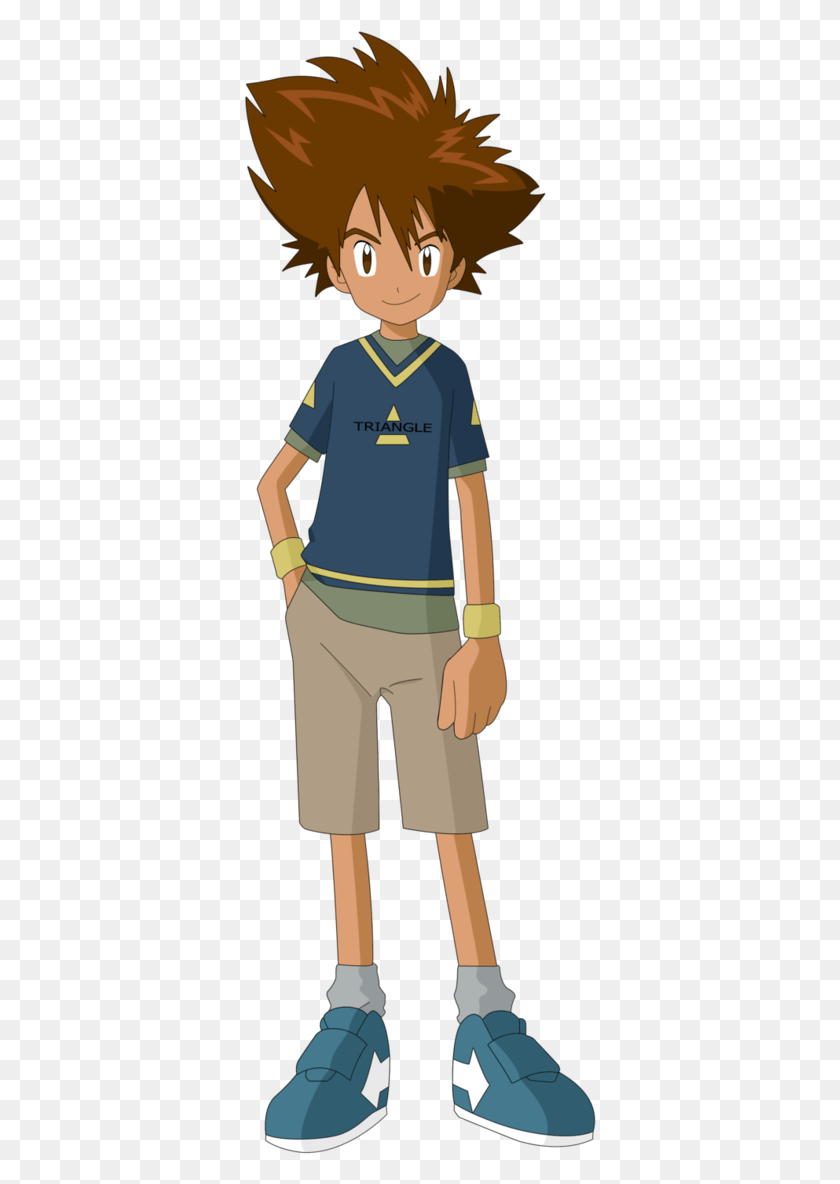 353x1124 Digimon Adventure 01 Taichi Yagami Adventure, Clothing, Sleeve, Pants HD PNG Download