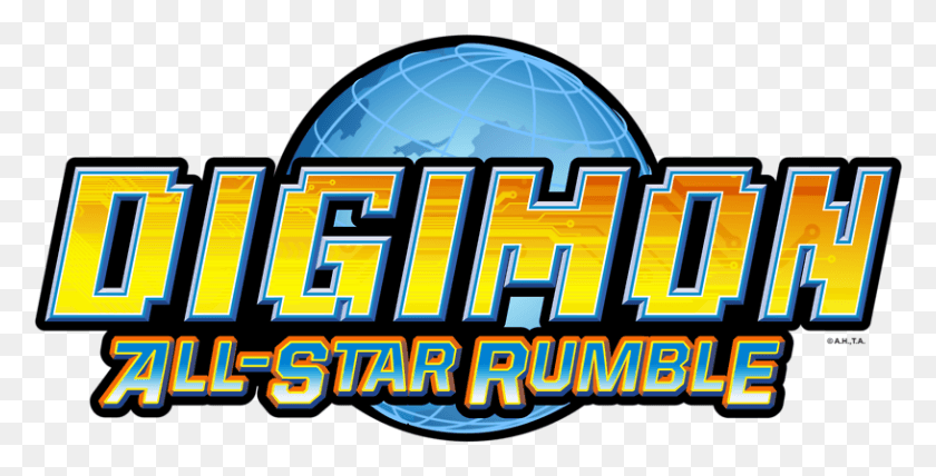 815x385 Descargar Png Digimon All Star Rumble Digimon All Star Rumble Logo, Dome, Arquitectura, Edificio Hd Png
