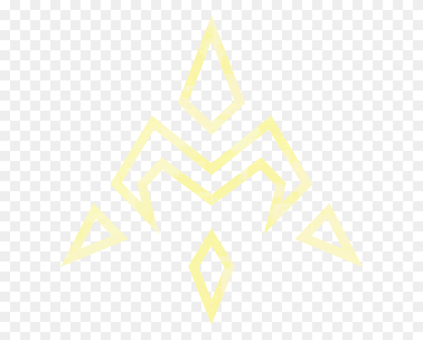 600x616 Digimon Crest Courage Triangle, Symbol, Arrowhead, Cross HD PNG Download