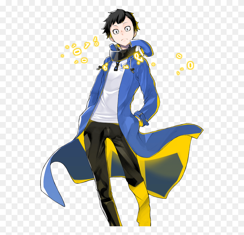 564x749 Digimon Story Cyber Sleuth Hackers Memory 2017 03 20 Digimon Story Cyber Sleuth Hacker39s Memory Protagonist, Clothing, Apparel, Person HD PNG Download