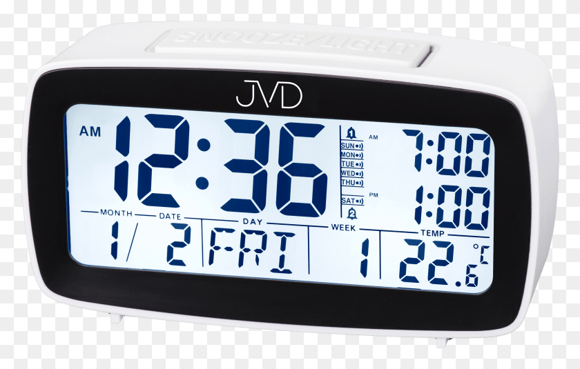 2374x1446 Digital Alarm Clock Digitln Budk, Digital Clock, Clock HD PNG Download