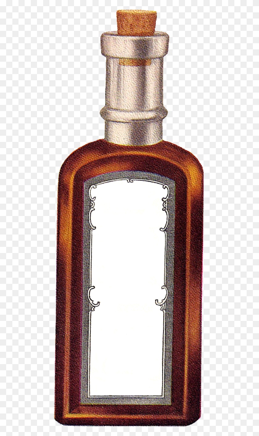 517x1353 Digital Blank Label Downloads Bottle Sticker Clip Art Design, Liquor, Alcohol, Beverage HD PNG Download