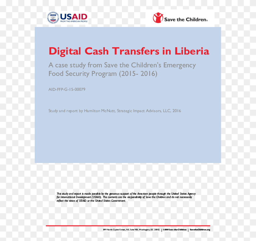 613x731 Digital Cash Transfers In Liberia Save The Children, Text, Electronics HD PNG Download