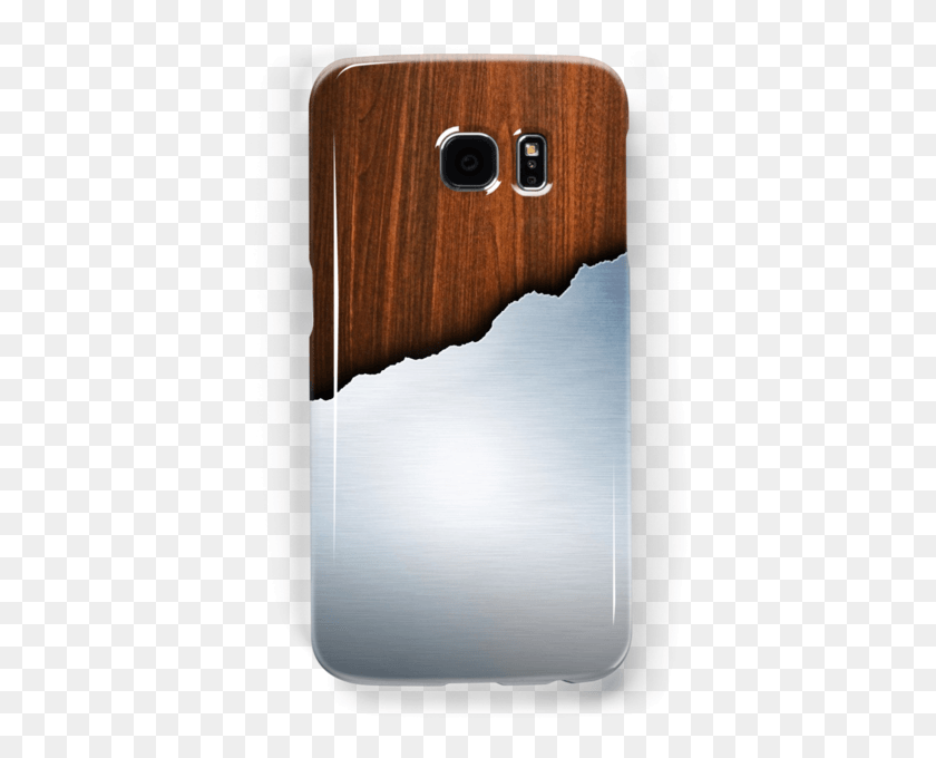 408x620 Digital Design Of Broken Off Brushed Metal Over A Wooden Smartphone, Wood, Gun, Weapon Descargar Hd Png