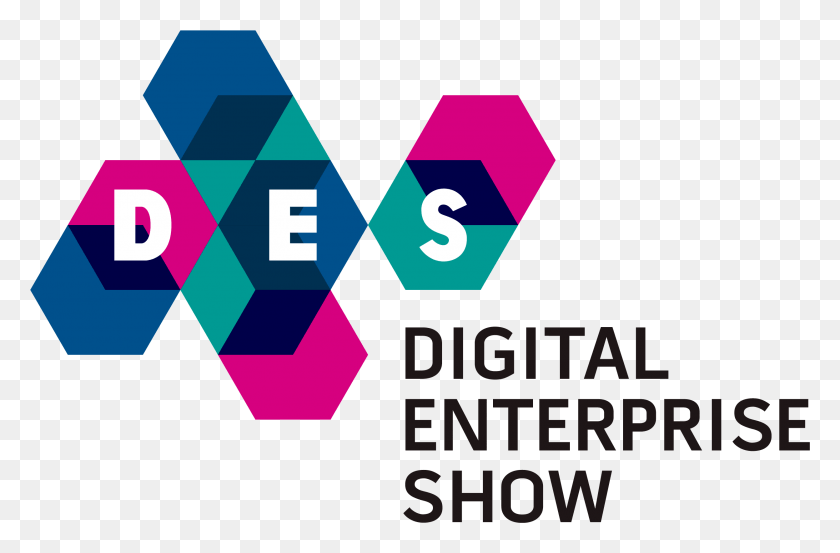 2495x1580 Digital Enterprise Show Official Logo Digital Enterprise Show Logo, Metropolis, City, Urban HD PNG Download