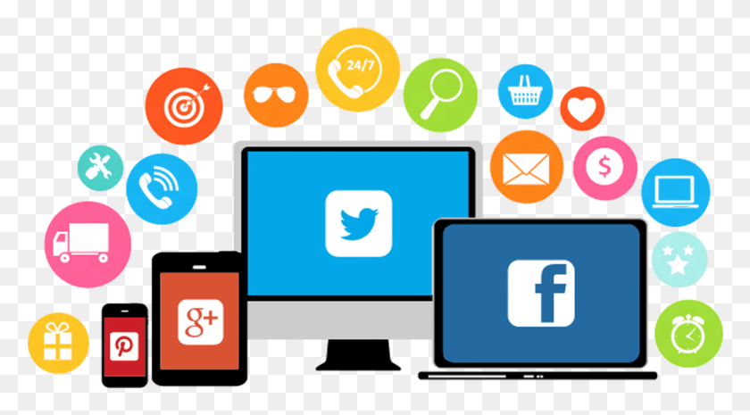 1529x794 Digital Marketing Social Media Manager, Symbol, Logo, Trademark HD PNG Download