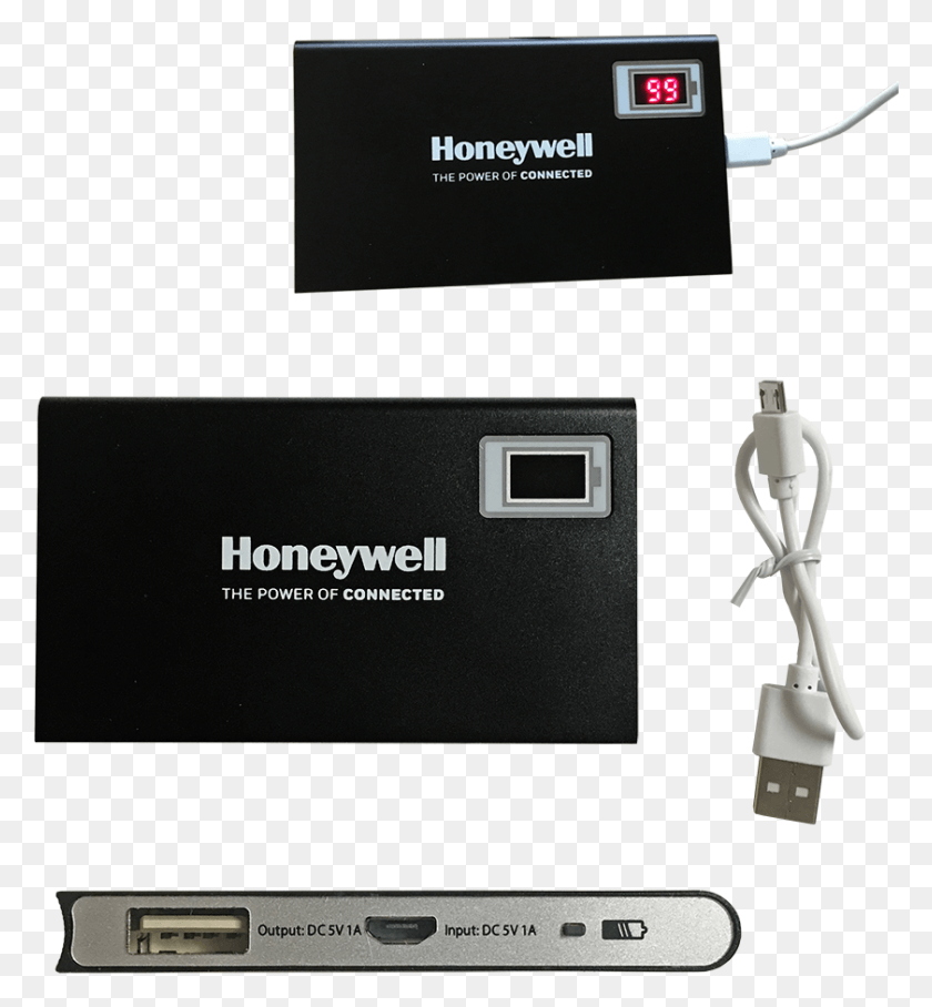 840x914 Digital Power Bank Honeywell, Adapter, Electronics, Hardware HD PNG Download