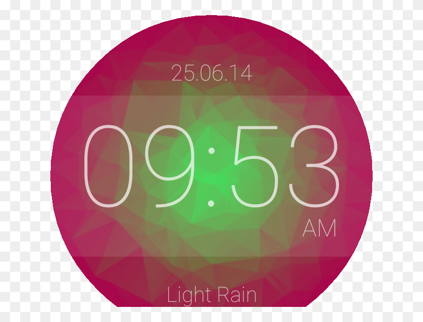 640x580 Digital Rg Watch Face Preview, Text, Light, Sphere HD PNG Download