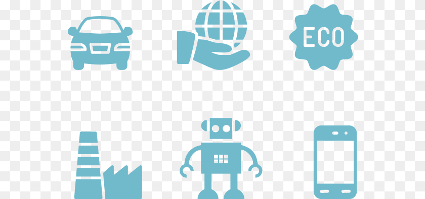 Digital Transformation Transformacion Digital Iconos, Car, Transportation, Vehicle, Robot PNG