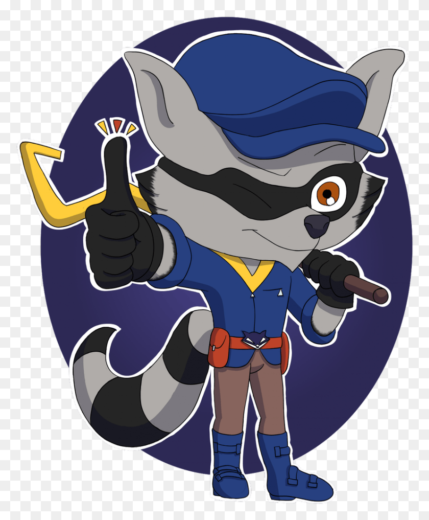 827x1015 Diligently On Bringing Sly Cooper To The Small Screen Cartoon, Person, Human, Hand HD PNG Download