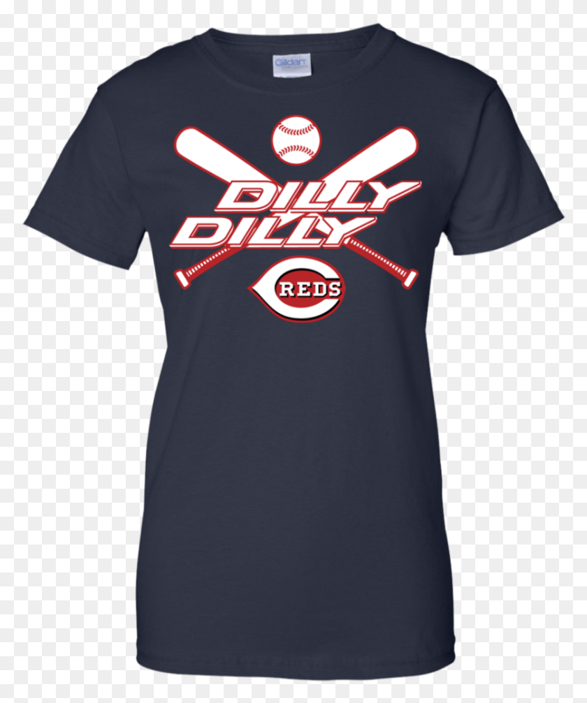 837x1017 Descargar Png Dilly Dilly Cincinnati Reds Béisbol Camisetas Largas Cincinnati Reds, Ropa, Ropa, Camiseta Hd Png