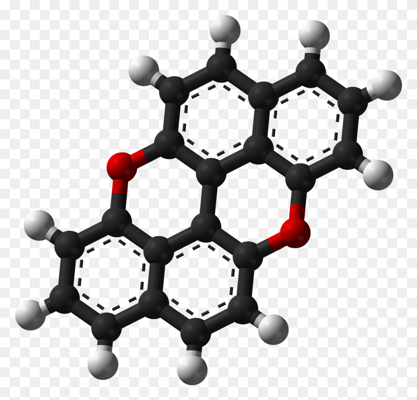 1457x1394 Dinaphthylene Dioxide 3d Balls Quinoline 3d Structure, Food, Honeycomb, Honey HD PNG Download