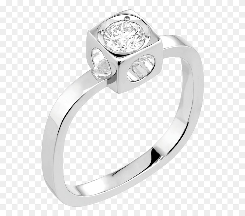 560x680 Dinh Van Le Cube Diamant Diamond Ring Bague Dinh Van Cube, Ring, Jewelry, Accessories HD PNG Download