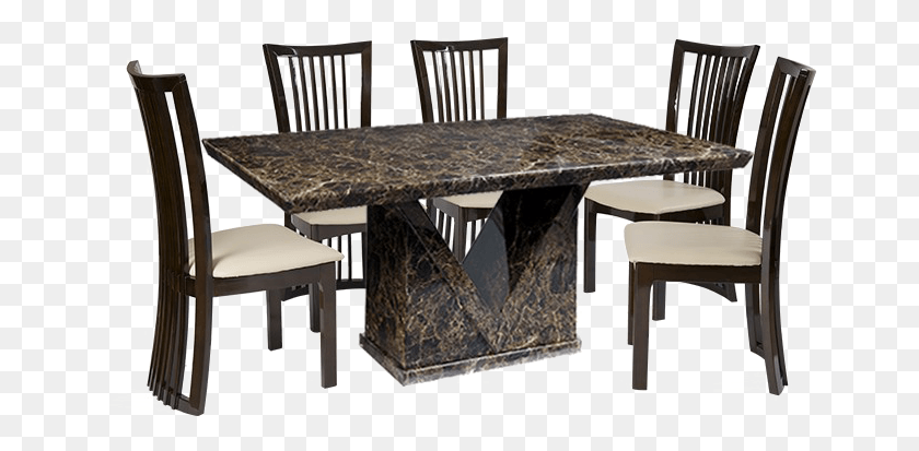 673x353 Dining Set Transparent Background Marble Dining Table 6 Seater, Furniture, Chair, Dining Table HD PNG Download
