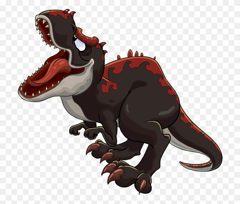 718x652 Dino2 Club Penguin T Rex, Динозавр, Рептилия, Животное Png Скачать