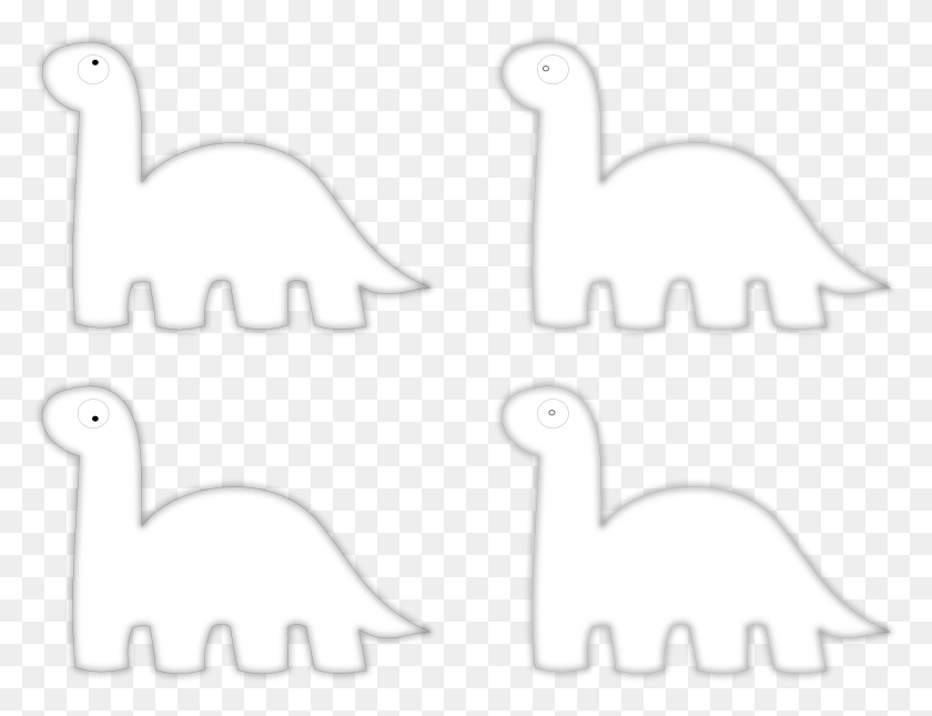 1969x1477 Dinosaur Clipart Black And White For Unique Dinosaur Dino Icon White, Animal, Bird, Sink Faucet HD PNG Download