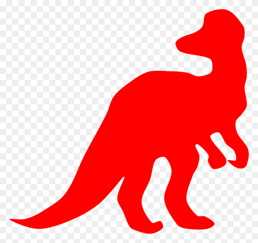 1920x1803 Png Динозавр Красный Силуэт Динозавра Красный, Кетчуп, Еда, Животное Hd Png Скачать