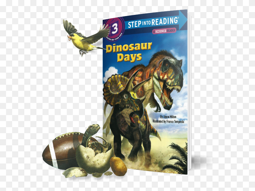 565x571 Dinosaur Days 600x600, Bird, Animal, Dvd HD PNG Download