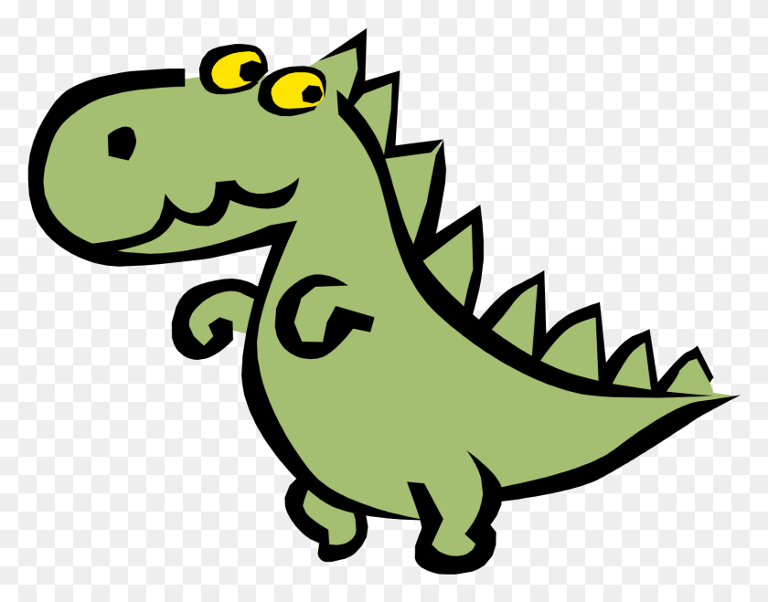 1469x1129 Динозавр Динозавр Смешной, Рептилия, Животное, Дракон Hd Png Скачать