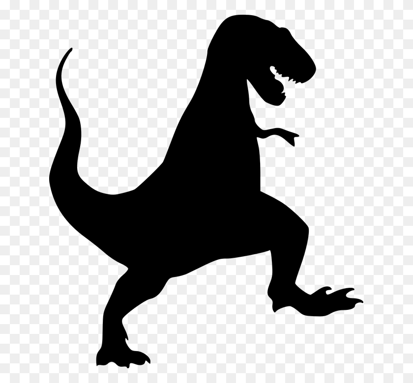 639x720 Dinosaur Silhouette, Gray, World Of Warcraft HD PNG Download