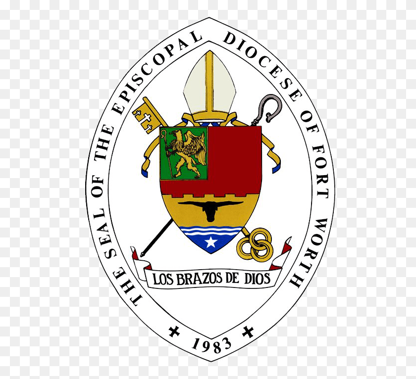 516x706 Diócesis De Fort Worth Escudo, Diócesis Episcopal De Fort Worth, Símbolo, Logotipo, Hd Png Download