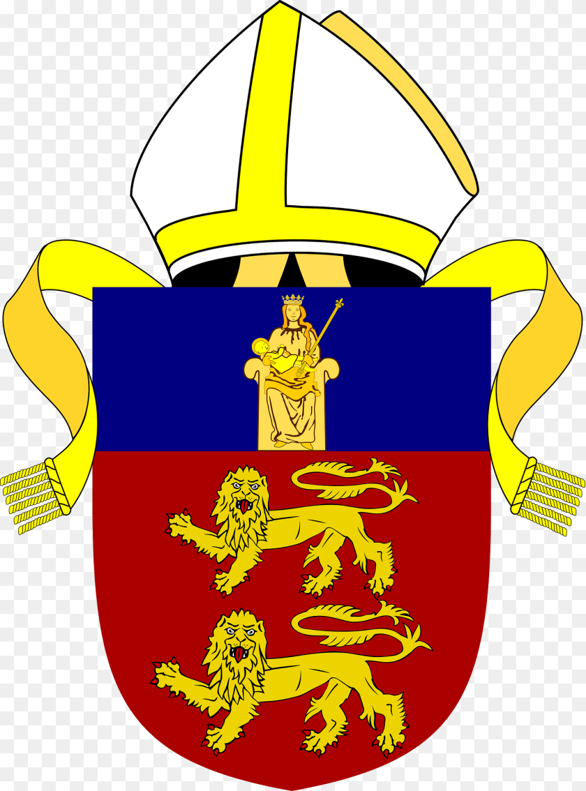 1422x1920 Diocese Of Lincoln Arms Clipart, Person, Animal, Mammal, Lion Transparent PNG