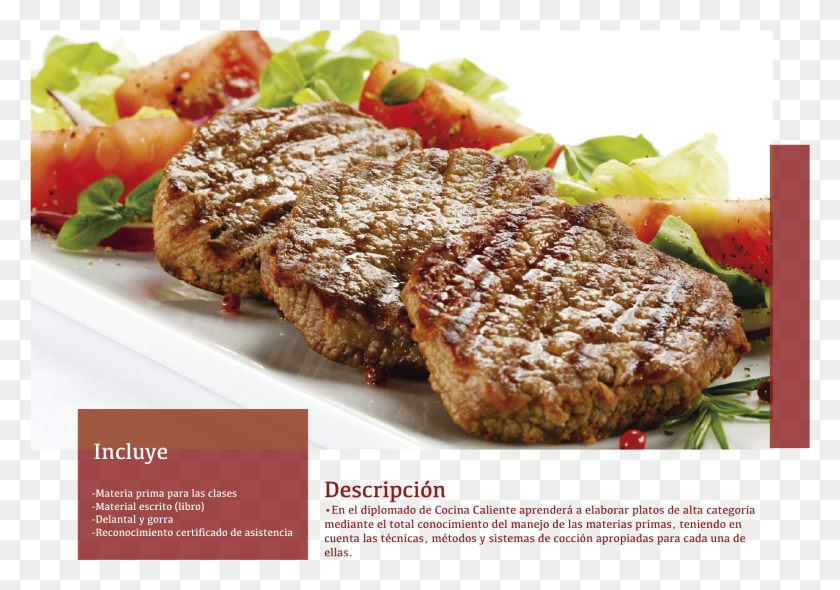 1651x1123 Diplomado De Cocina Caliente 05 Facebook Reactions Contest, Steak, Food, Bread HD PNG Download