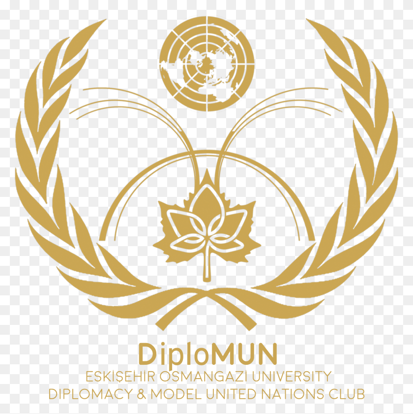 1959x1963 Diplomun Logo Diplomun Logo United Nations, Symbol, Emblem, Trademark HD PNG Download