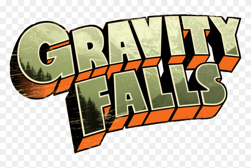 1128x730 Dipper Pines Television Show Animated Series Gravity Falls Logo, Word, Text, Outdoors HD PNG Download