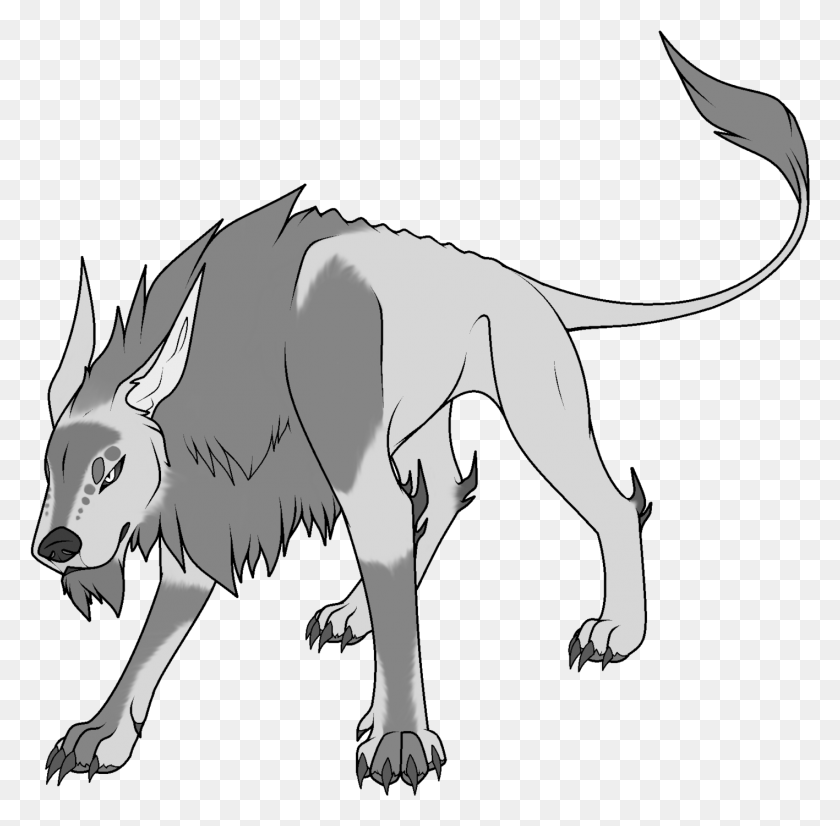 1417x1393 Dire Wolf 5e Blink Dog Dnd, Animal, Mammal, Horse HD PNG Download
