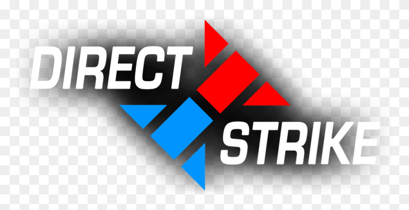 990x473 Direct Strike Graphic Design, Text, Symbol, Logo HD PNG Download