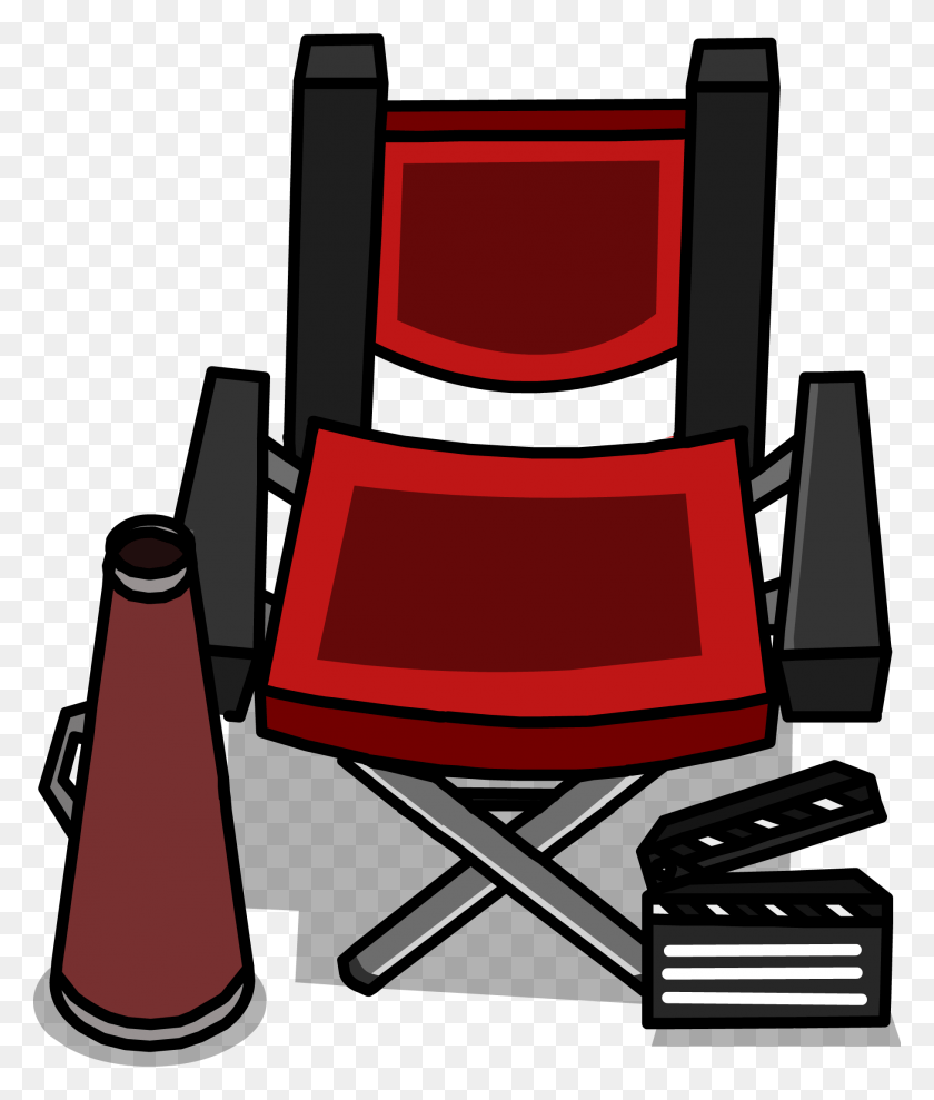 1816x2163 Director Chair Club Penguin, Furniture, Long Sleeve, Sleeve HD PNG Download