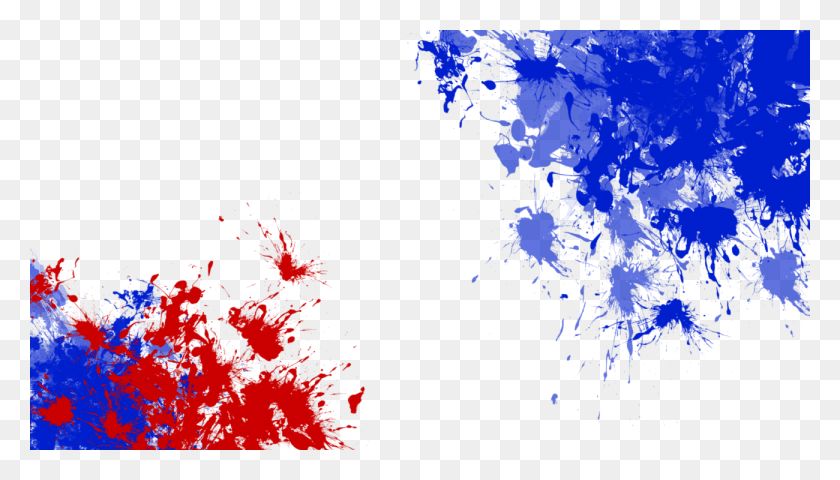 1300x700 Director Red And Blue Splash, Plot, Graphics HD PNG Download