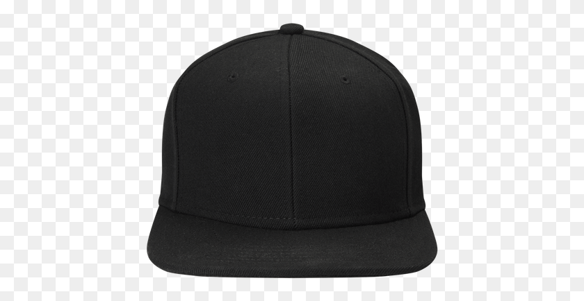425x374 Directors Cap Black Unisex Flat Brim Snapback Gents Baseball Cap, Clothing, Apparel, Hat HD PNG Download