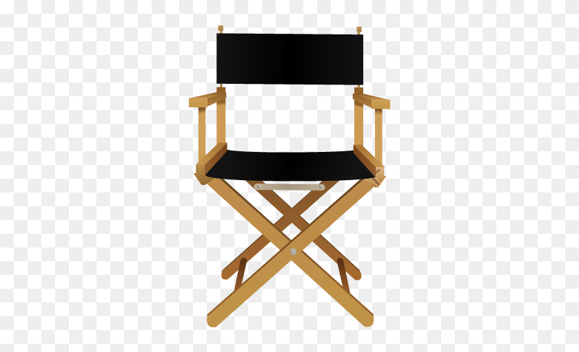 Directors Chair Pic, Canvas, Furniture Transparent PNG