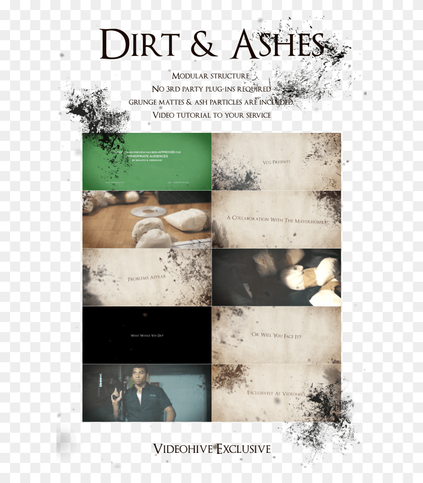 616x900 Dirt Amp Ashes, Person, Human, Advertisement HD PNG Download