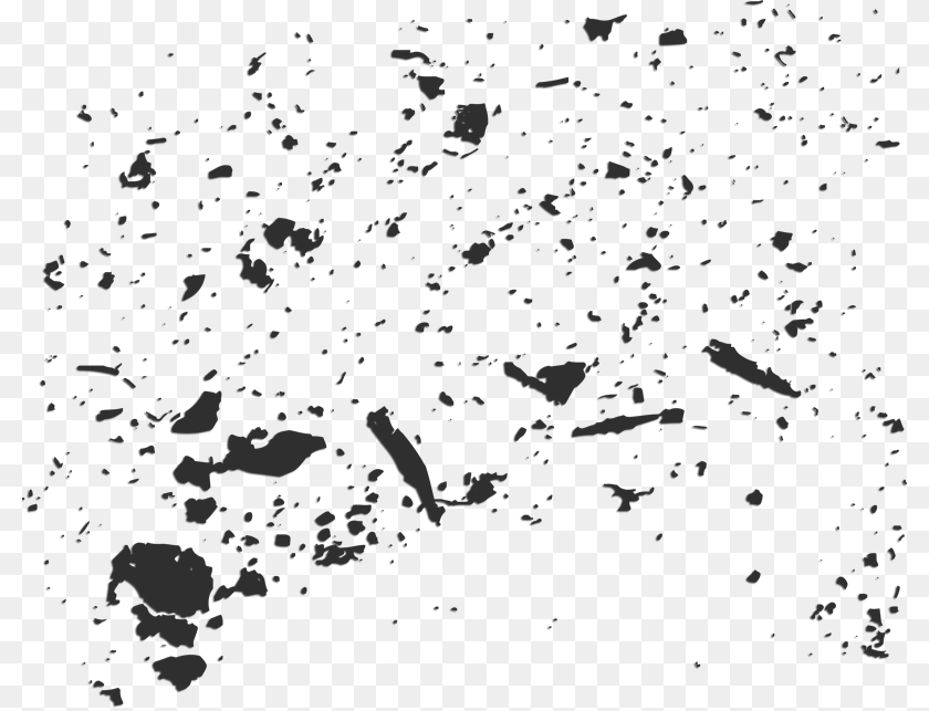 Dirt Splatter, Text, White Board Sticker PNG