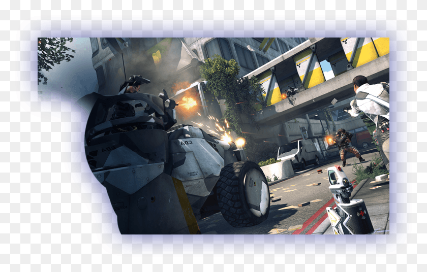 1065x651 Dirty Bomb, Wheel, Machine, Person HD PNG Download