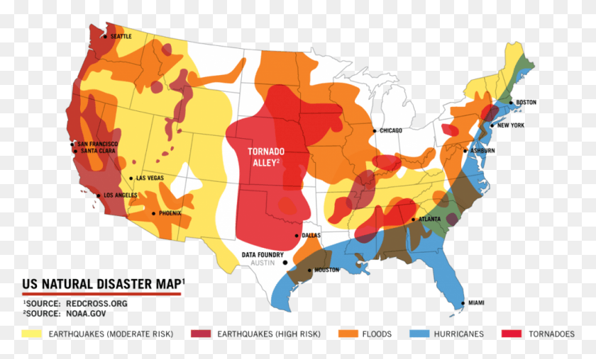 1024x588 Disaster North America Natural Hazards, Map, Diagram, Plot HD PNG Download