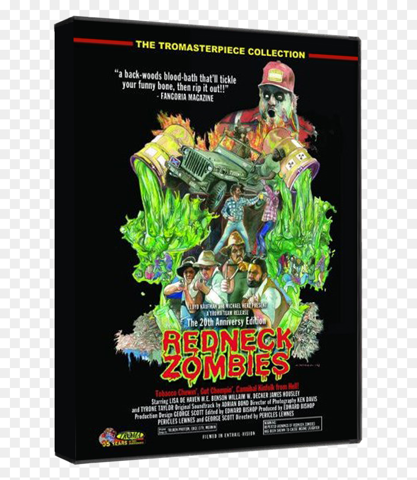 625x905 Descargar Png Disco 20Th Anniversary Edition Dvd Redneck Zombies, Poster, Publicidad, Persona Hd Png