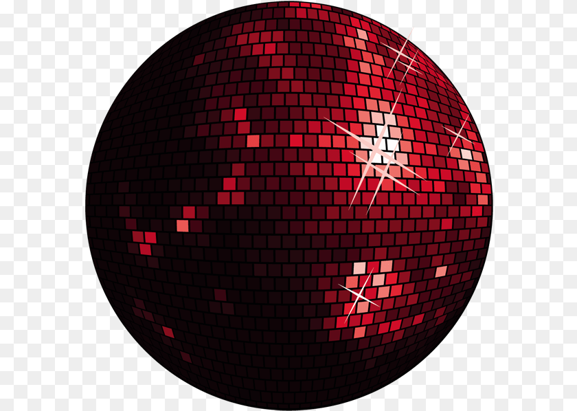 595x598 Disco Ball High Quality Blue Disco Ball, Sphere Sticker PNG