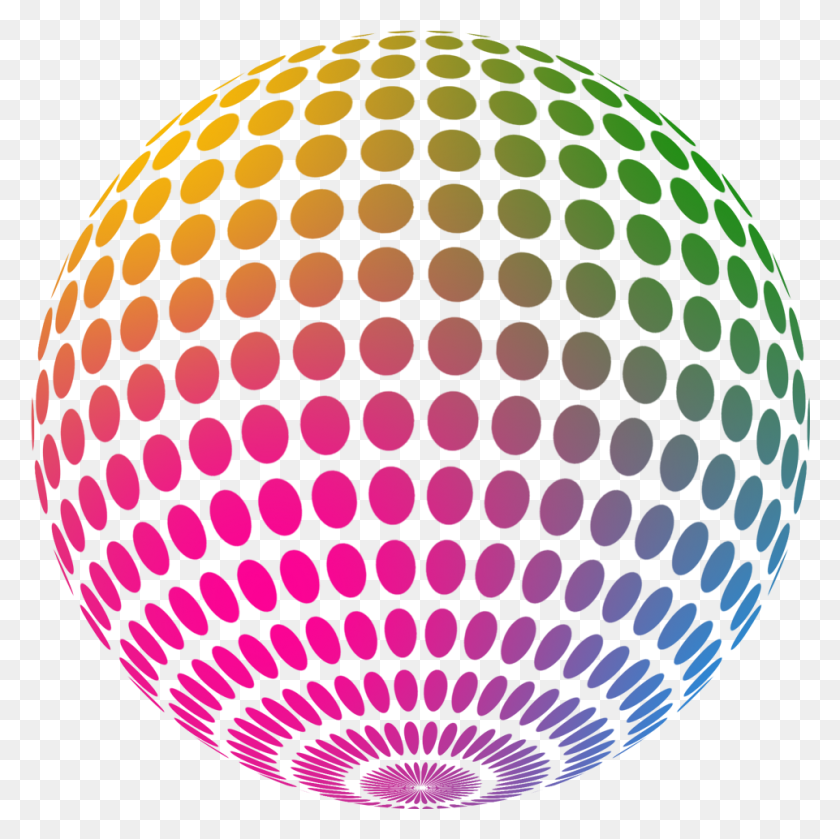 961x960 Disco Ball Vector Clipart Disco Ball, Sphere, Lamp, Rug HD PNG Download